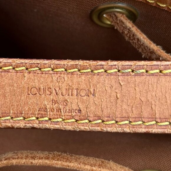 Vintage Louis Vuitton Noé GM Monogram Bucket Bag Classic Iconic LV - Picture 10 of 11